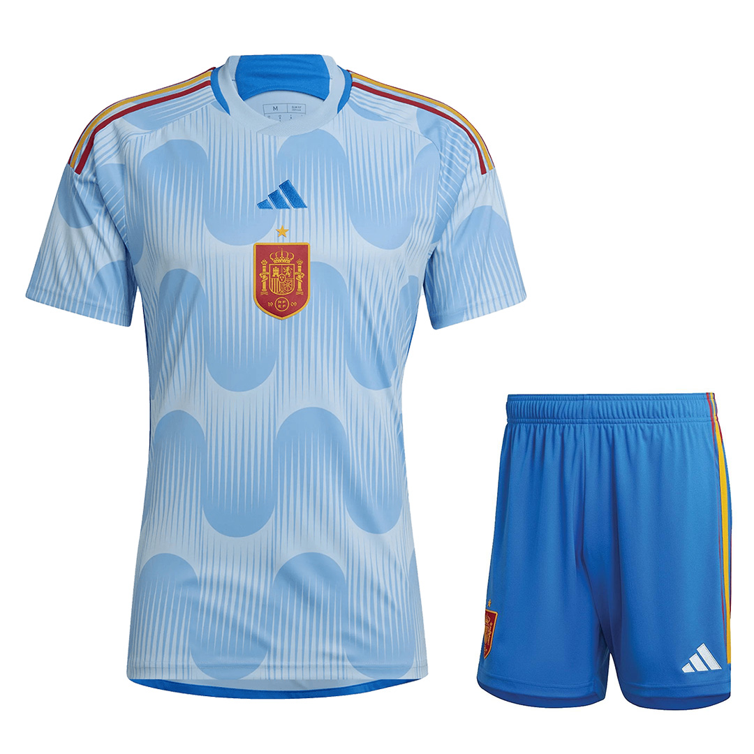 2022 Spain World Cup Away Kit Jersey+Shorts