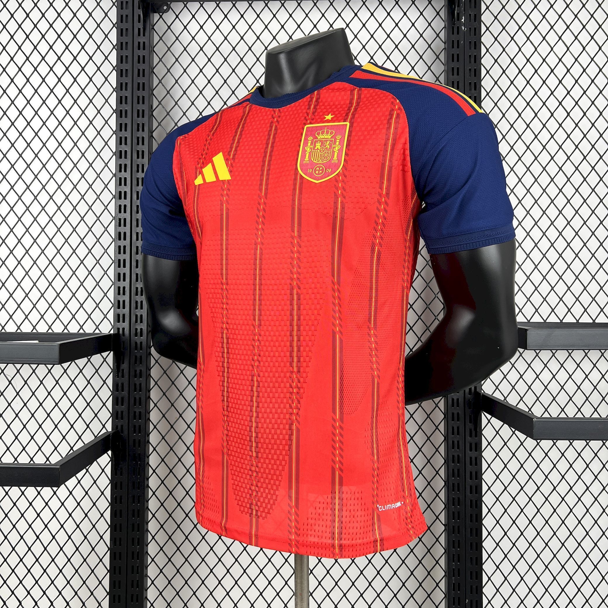 2026 Spain Home World Cup Soccer Jersey Authentic Shirt - view 3