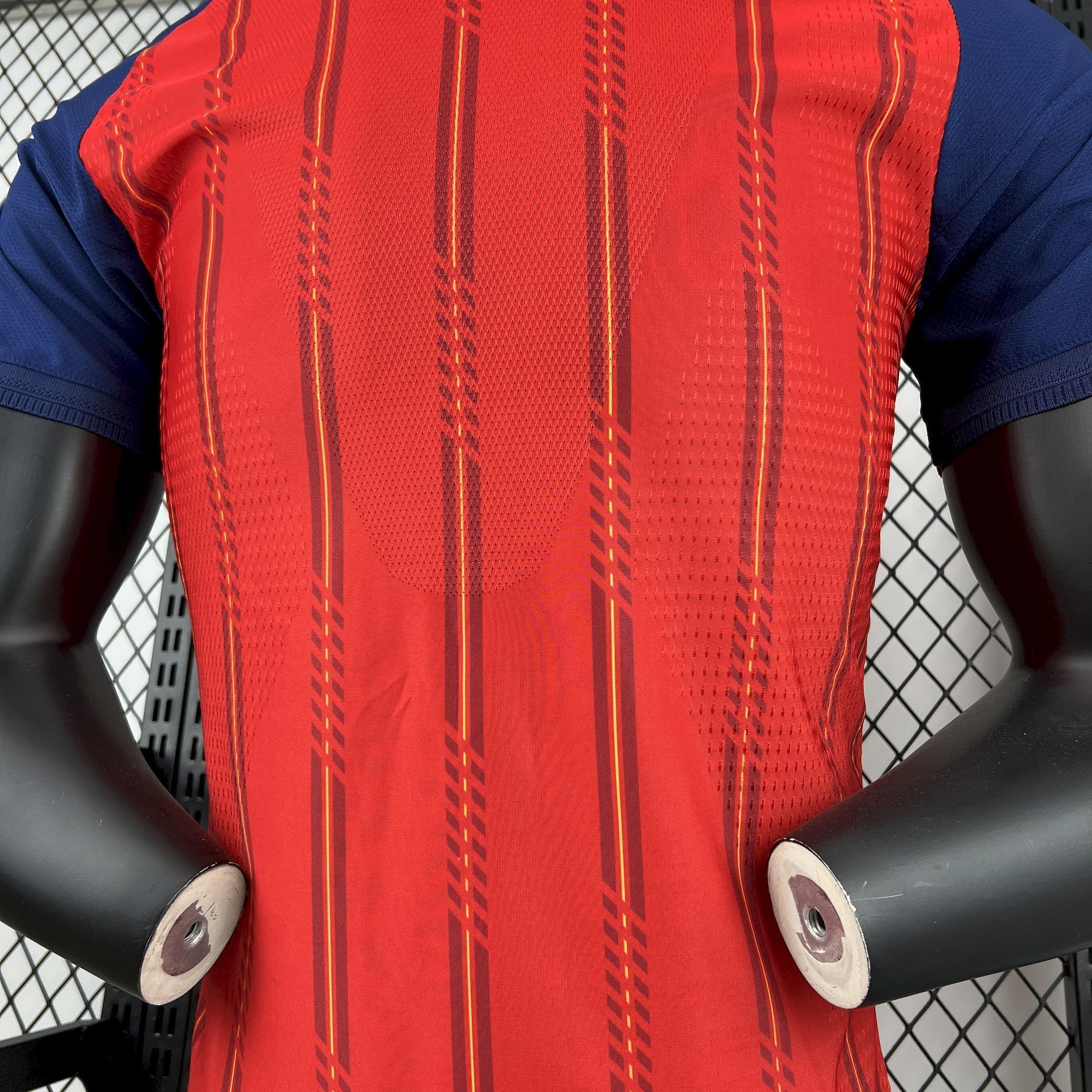 2026 Spain Home World Cup Soccer Jersey Authentic Shirt - view 4