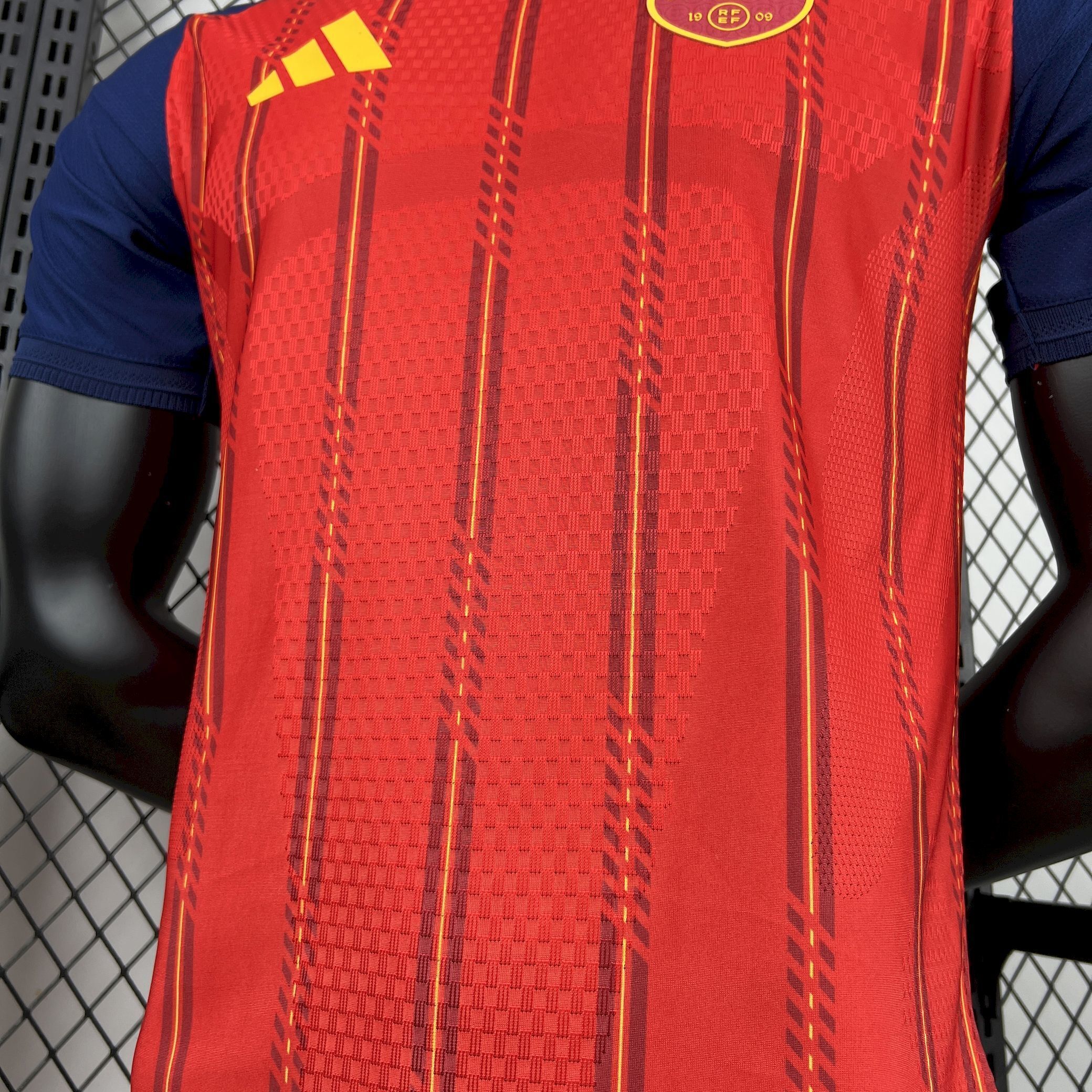 2026 Spain Home World Cup Soccer Jersey Authentic Shirt - view 7
