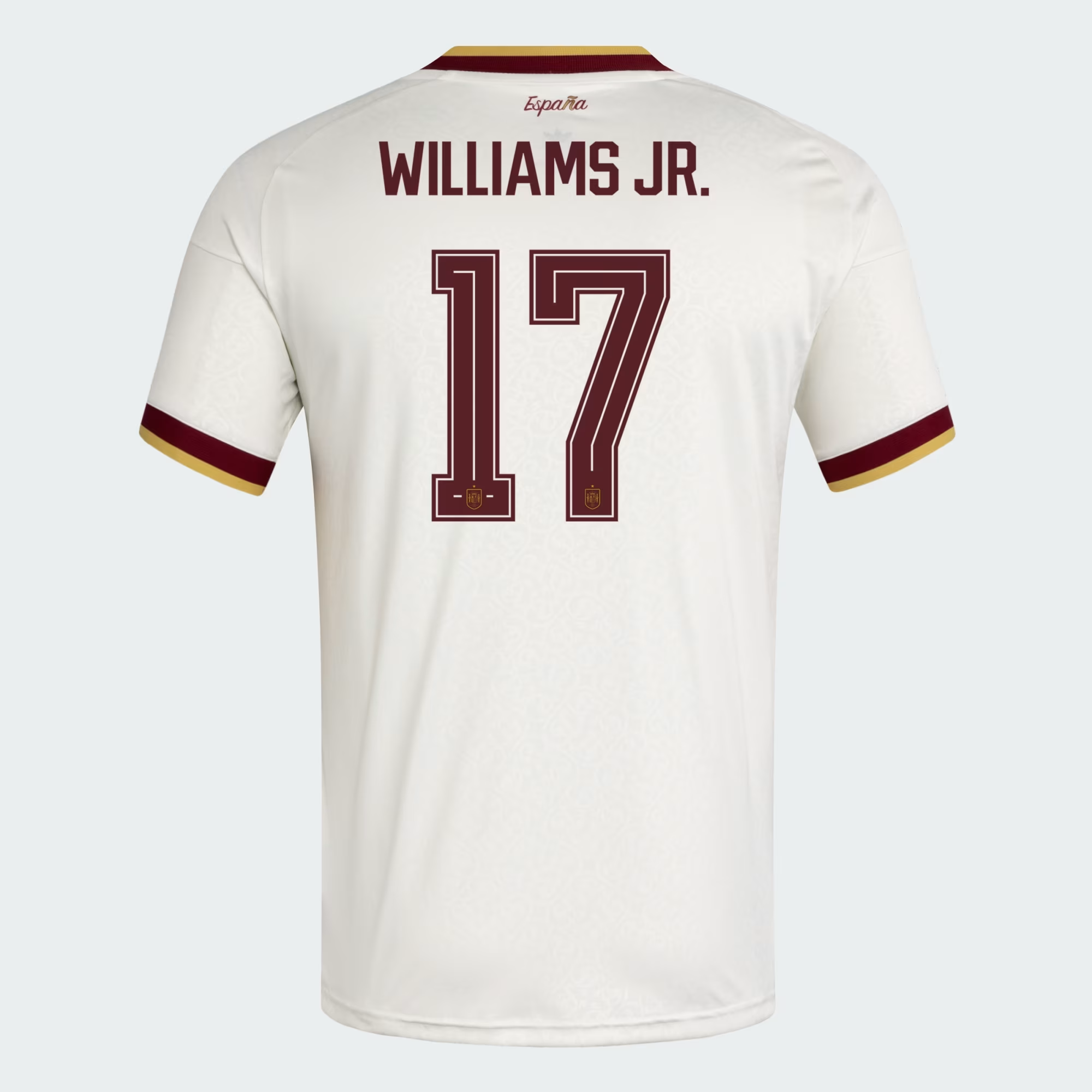 Spain 26 Away Williams Jersey