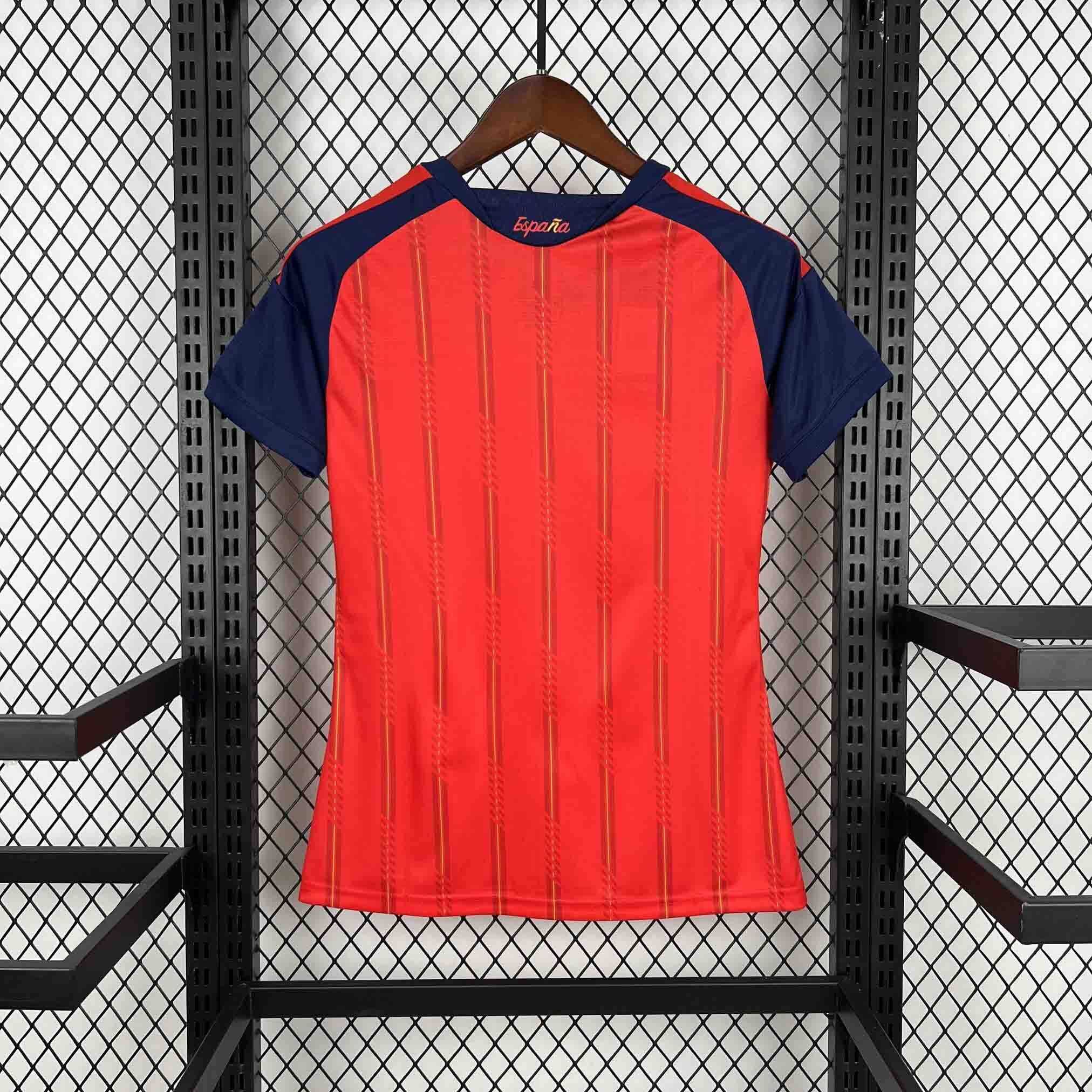 2026 Spain Home World Cup Soccer Women Jersey - view 3