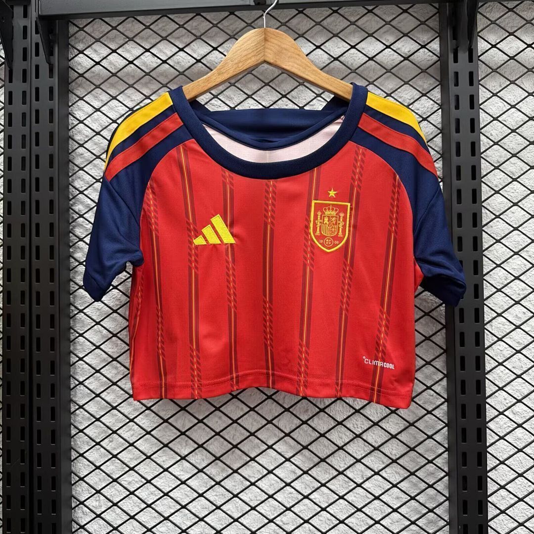 The Ultimate Guide to Choosing a Spain 2026 Spain Home World Cup Soccer Women Crop Top Jersey