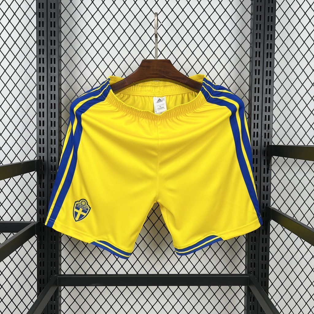 2026 Sweden World Cup Away Soccer Shorts