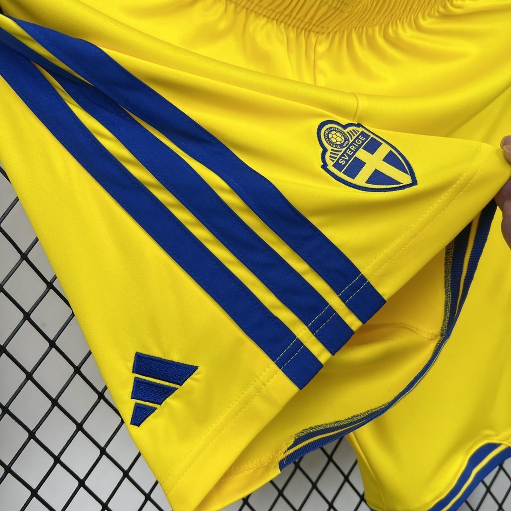 2026 Sweden World Cup Away Soccer Shorts - view 4