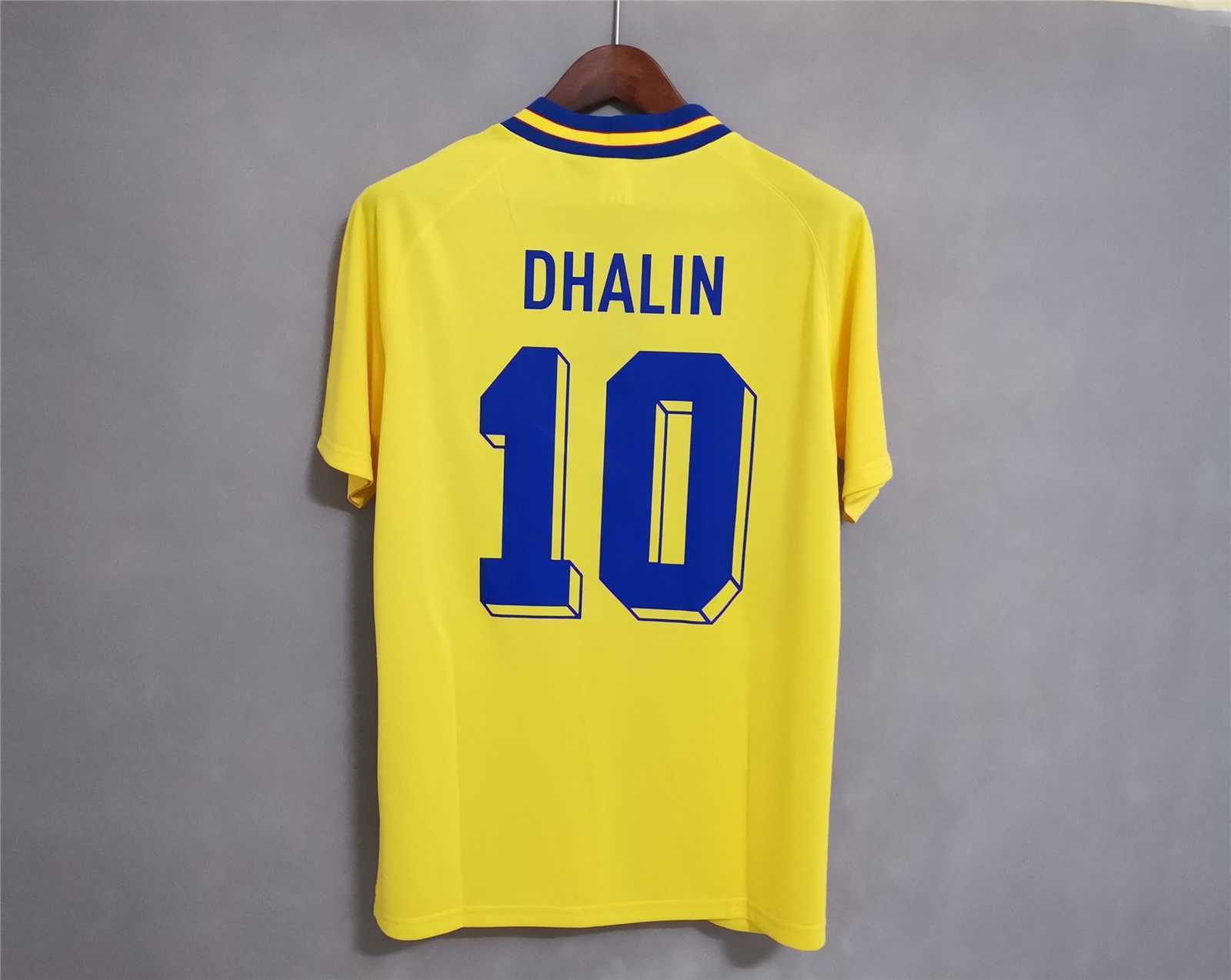 1994 Sweden World Cup Home Soccer Retro Jersey - view 12