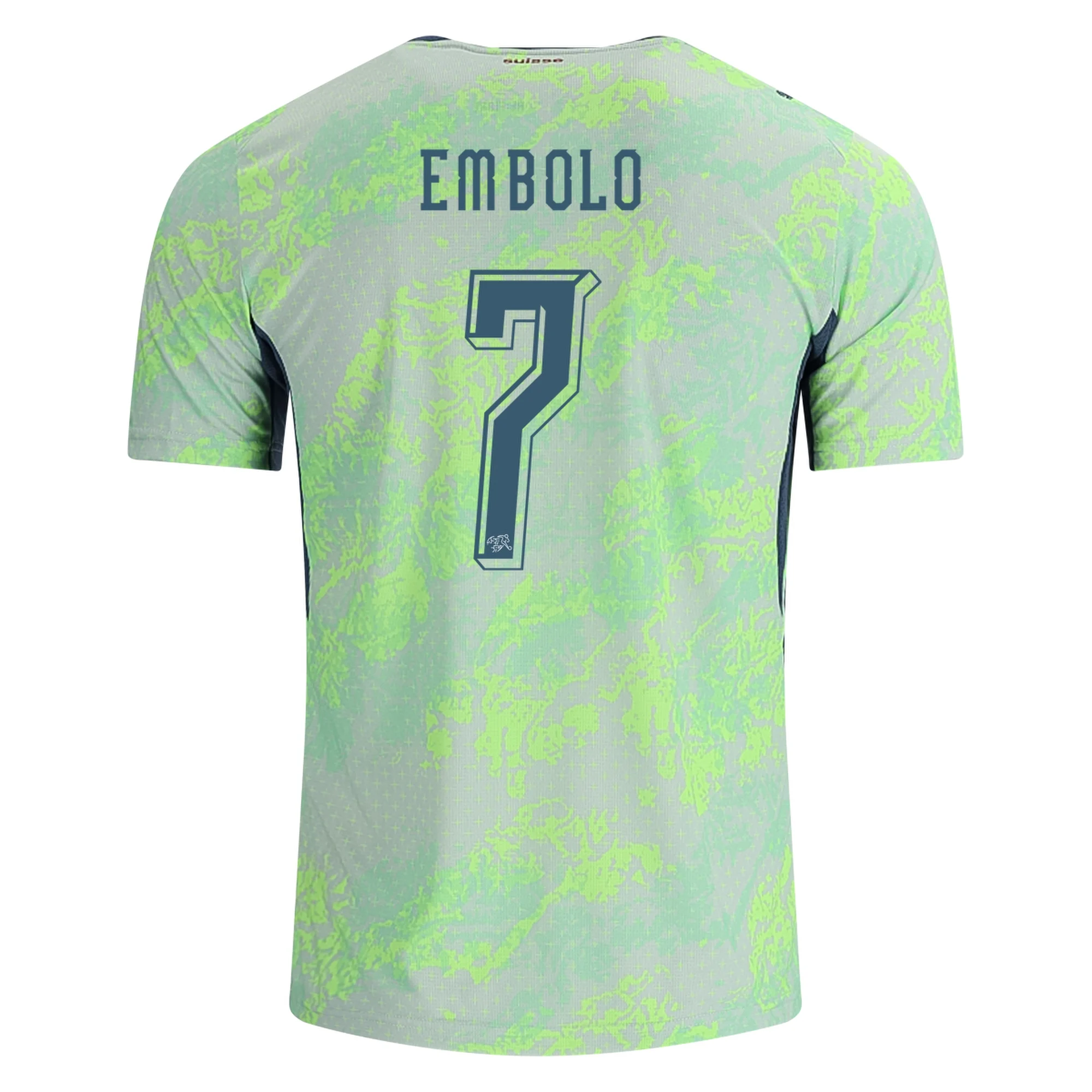 Men's Replica Puma Embolo Switzerland Away Jersey 2026