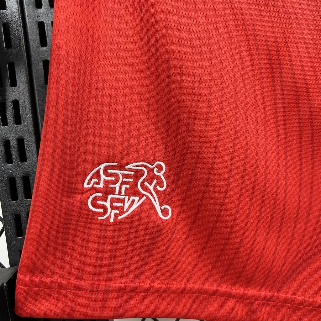 2026 Switzerland World Cup Home Soccer Shorts - view 3