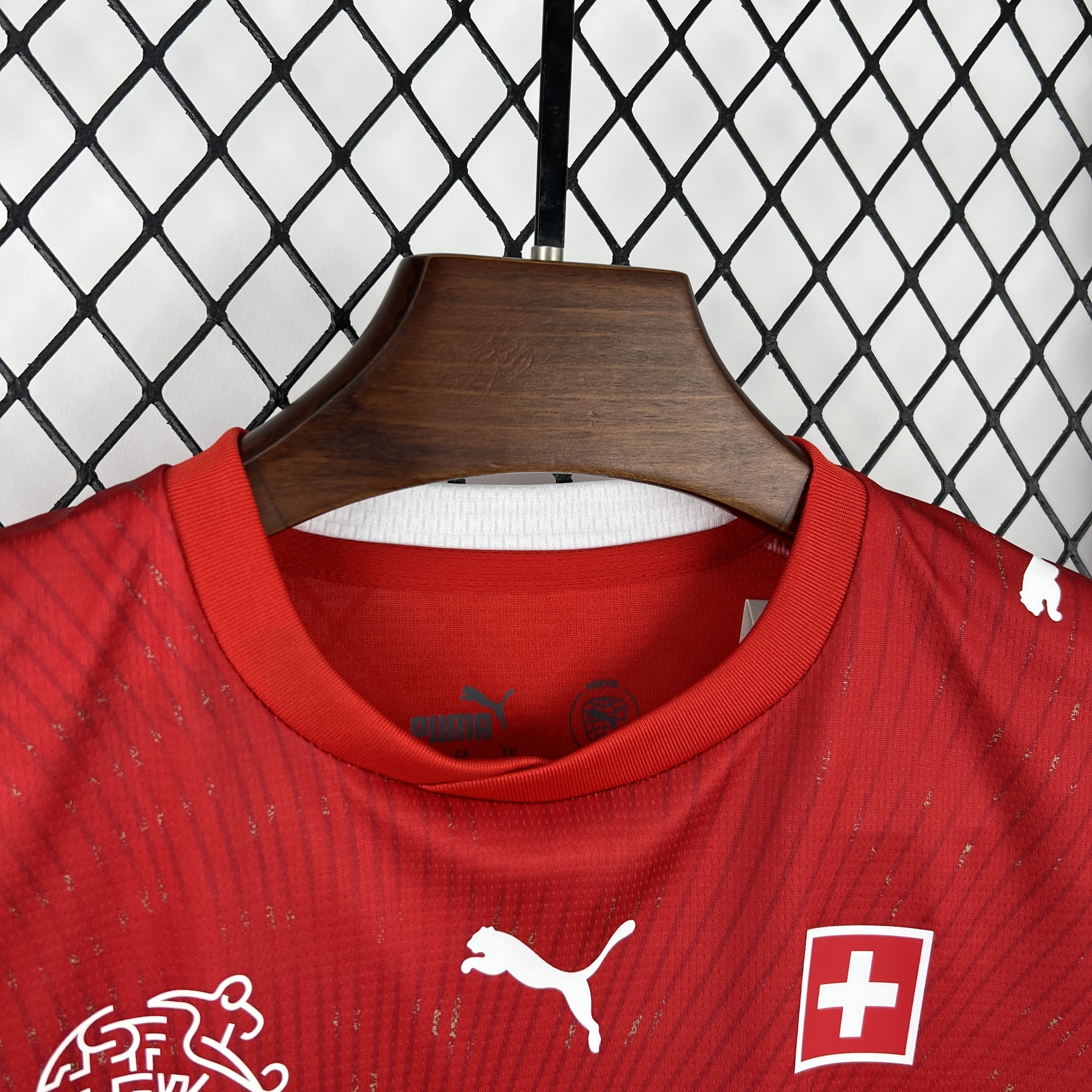 2026 Switzerland Home World Cup Soccer Kids Kit Jersey+Shorts - view 4
