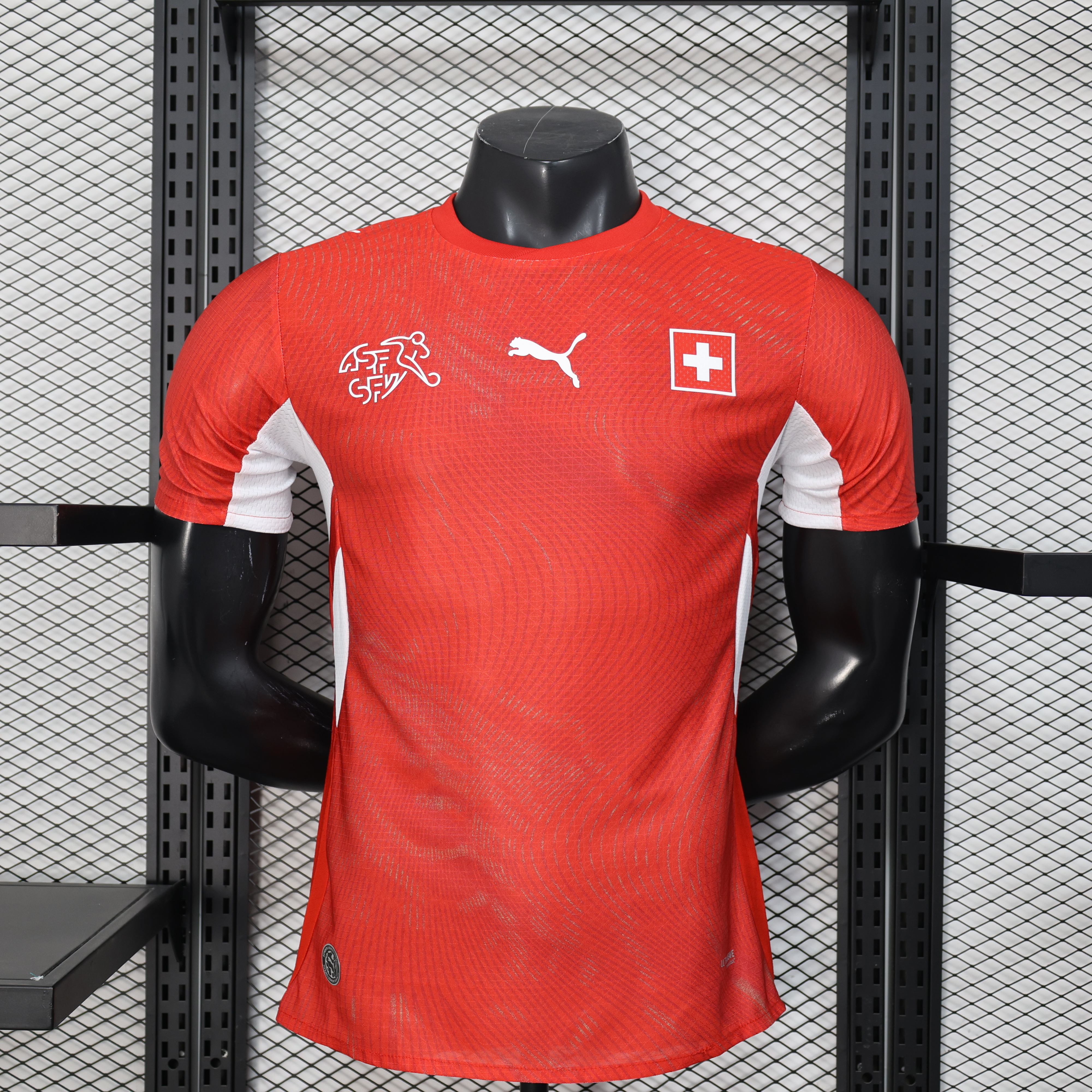 2026 Switzerland Home World Cup Soccer Jersey Authentic Shirt