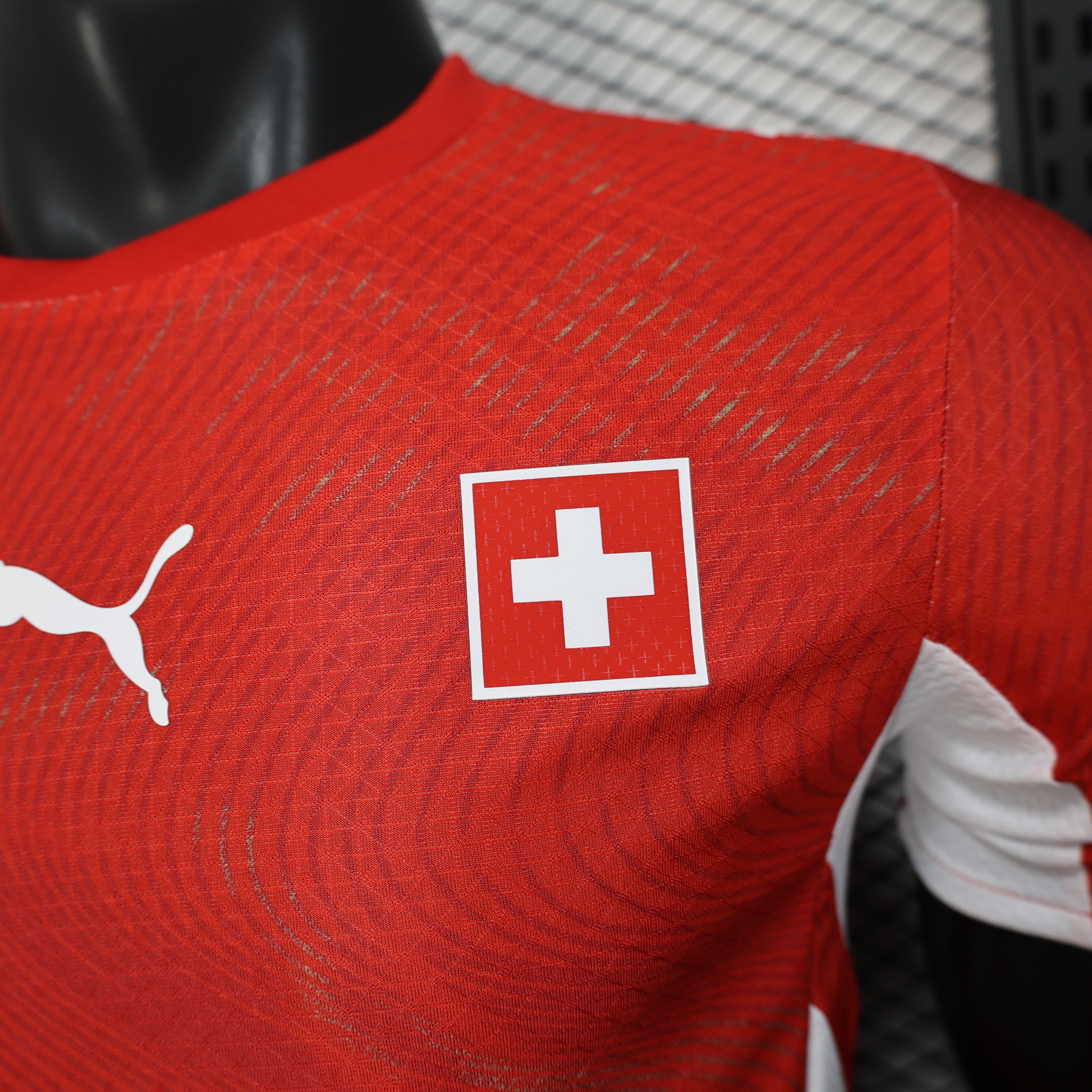 2026 Switzerland Home World Cup Soccer Jersey Authentic Shirt - view 7