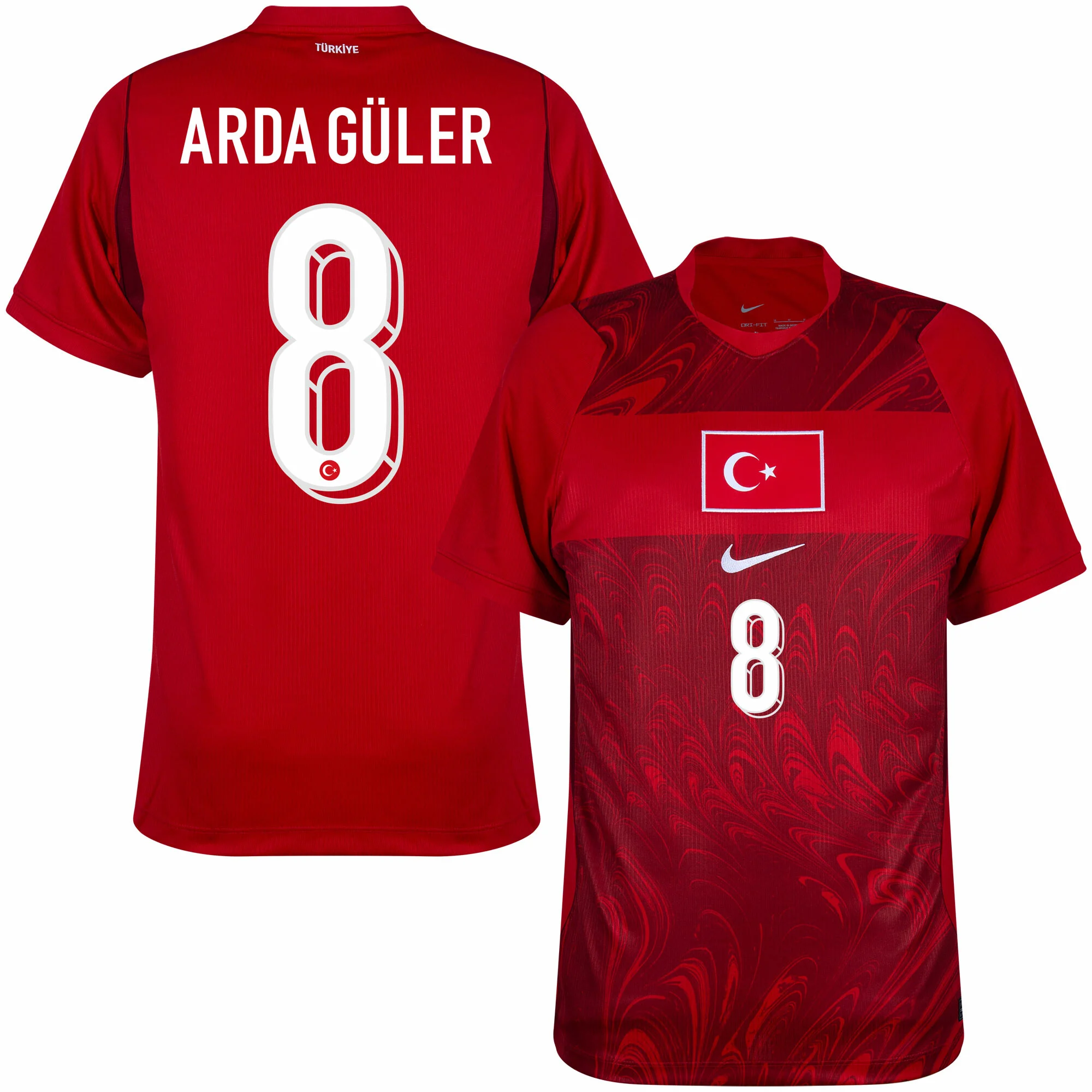 Nike Turkey Home Arda Güler 8 Shirt 2026-2027