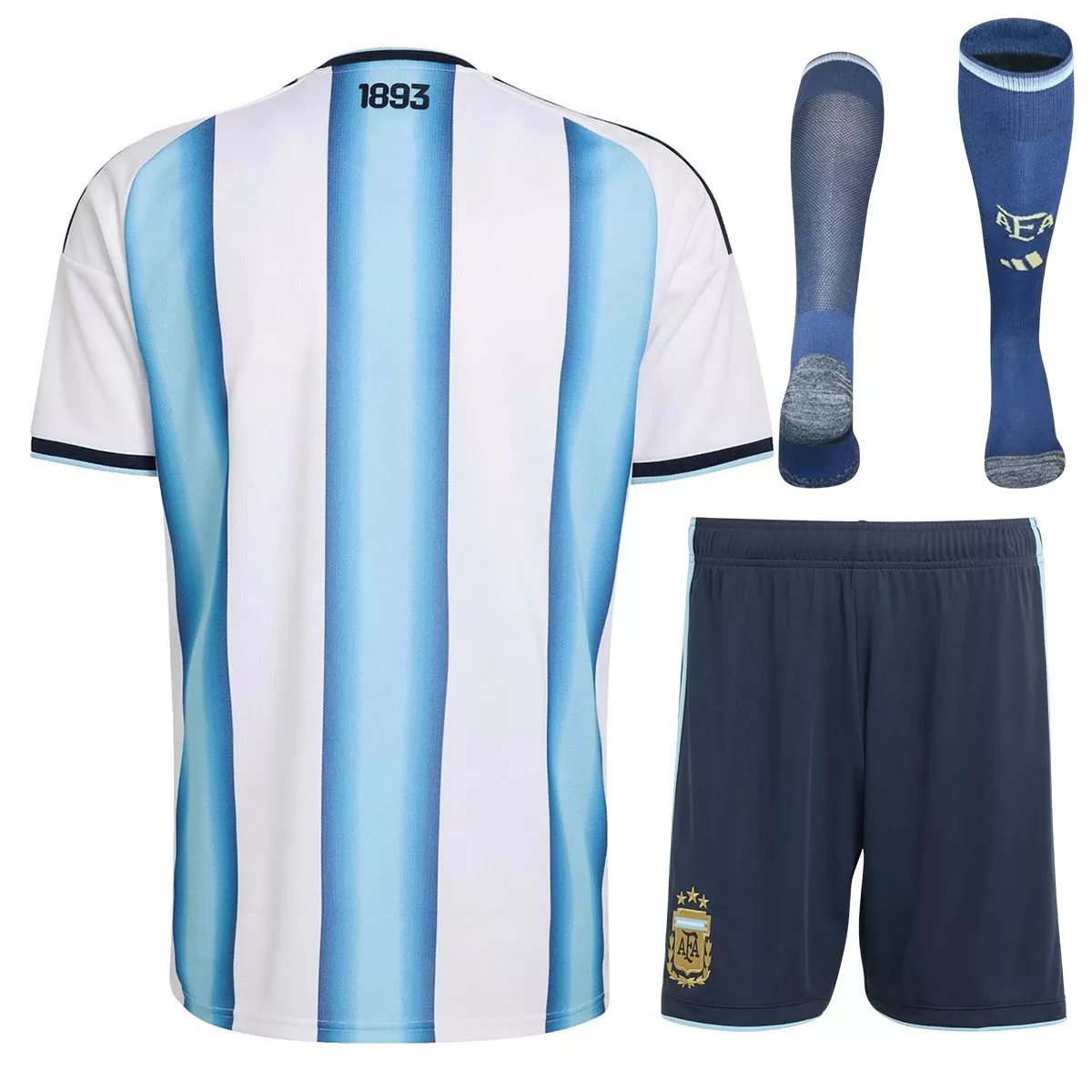 2026 Argentina Home World Cup Soccer Full Kit Jersey - view 3