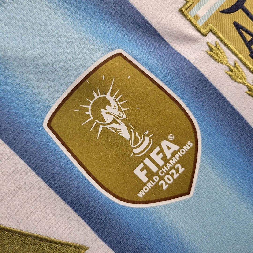 2026 Argentina Home World Cup Soccer Jersey Long Sleeve - view 6
