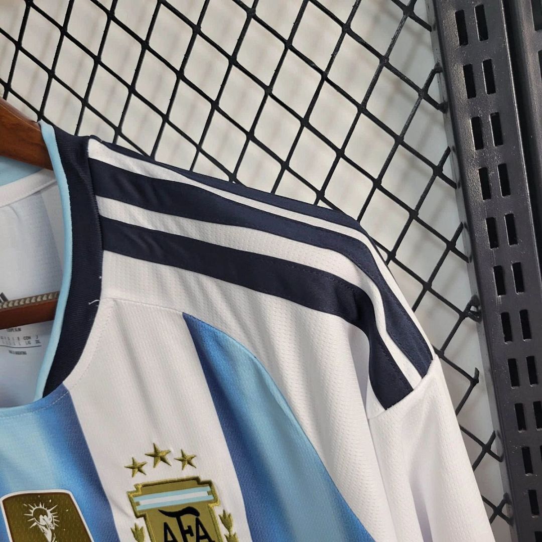 2026 Argentina Home World Cup Soccer Jersey Long Sleeve - view 7