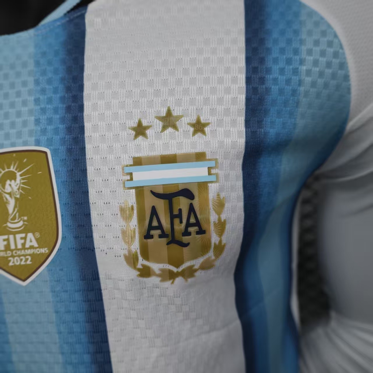 2026 Argentina Home World Cup Player Version Soccer Jersey Long Sleeve - view 11