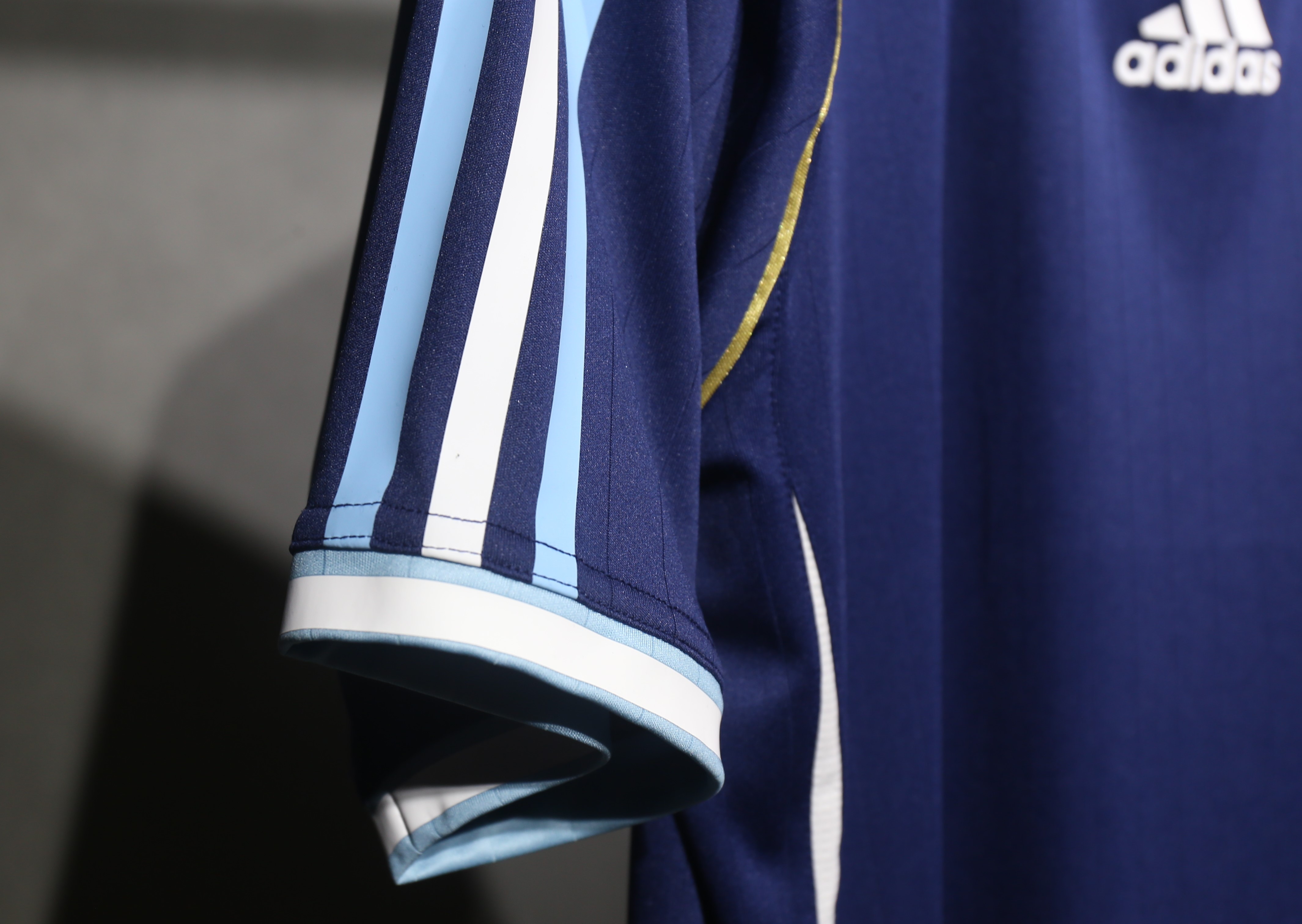 2006 Argentina World Cup Soccer Away Retro Jersey Player Version - view 15