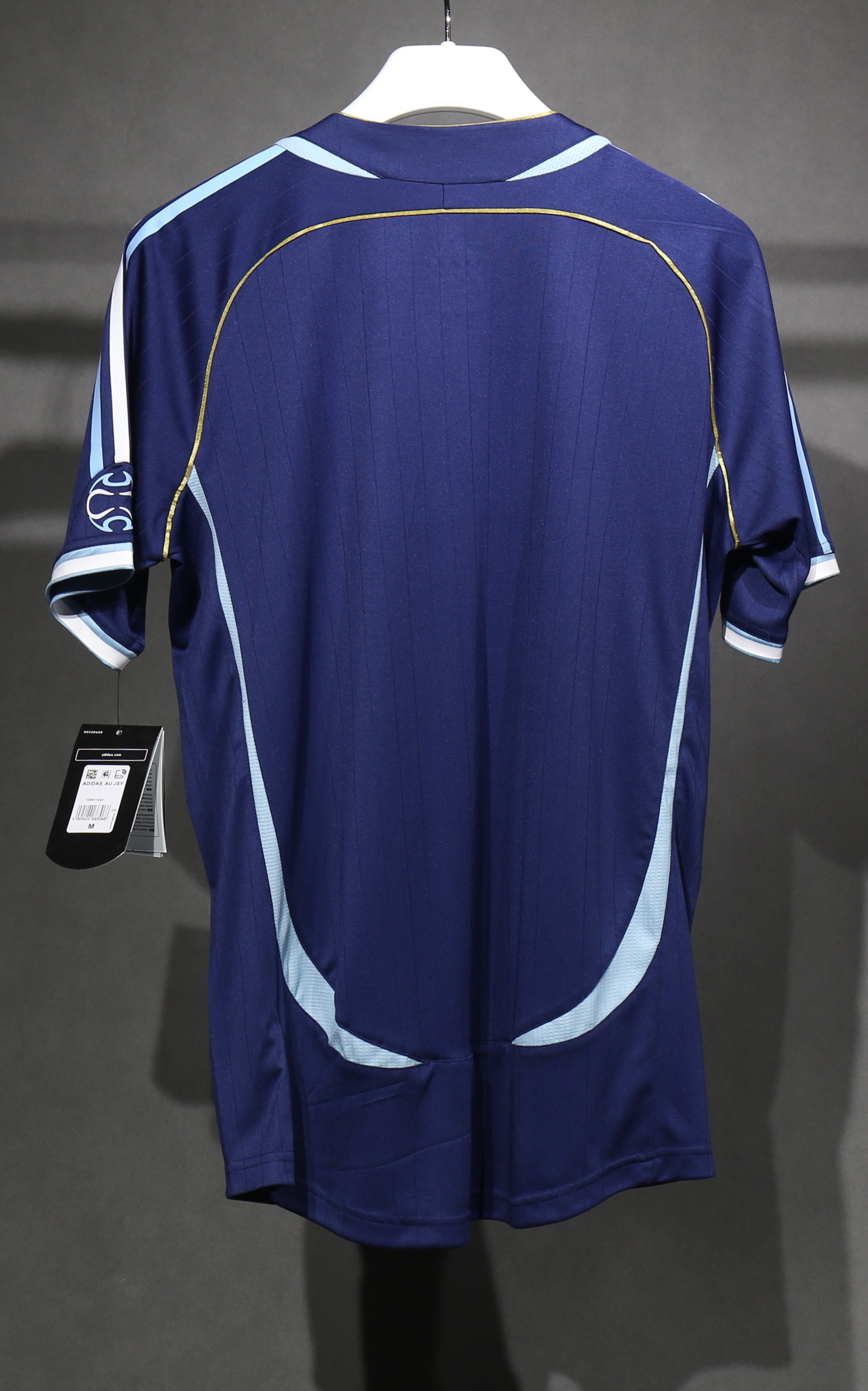 2006 Argentina World Cup Soccer Away Retro Jersey Player Version - view 8