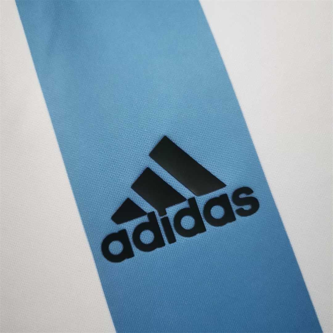 2014 Argentina World Cup Soccer Home Retro Jersey - view 8