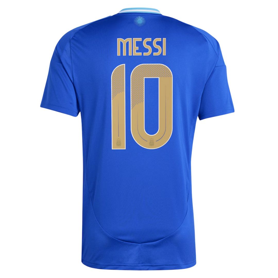 2024 Argentina Messi#10 Copa America Away Soccer Jersey - view 3
