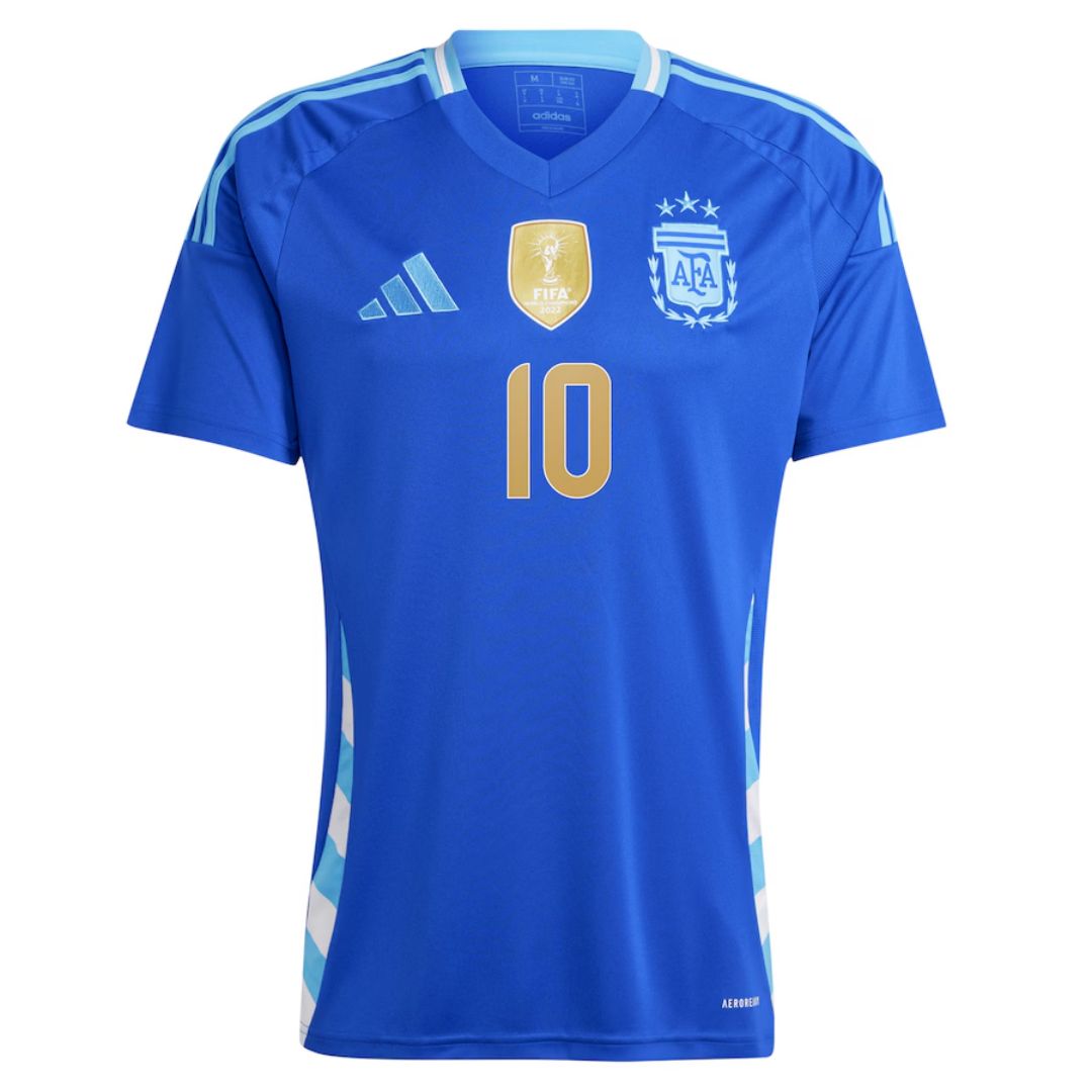 2024 Argentina Messi#10 Copa America Away Soccer Jersey - view 4