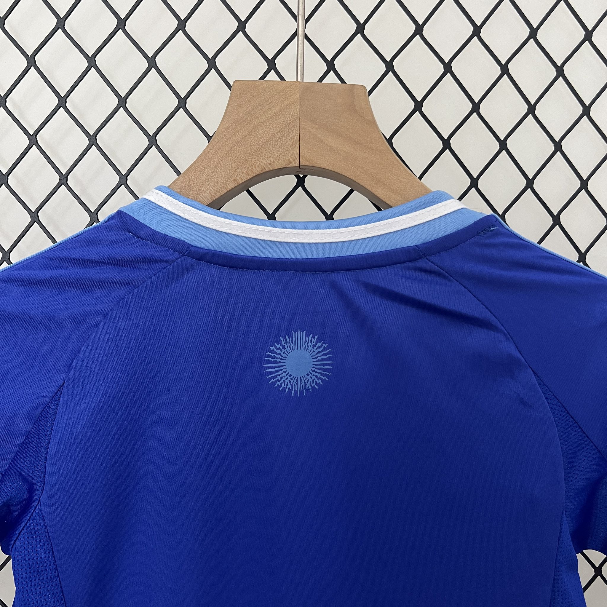 2024 Argentina Copa America Away Soccer Kids Kit Jersey+Shorts - view 6
