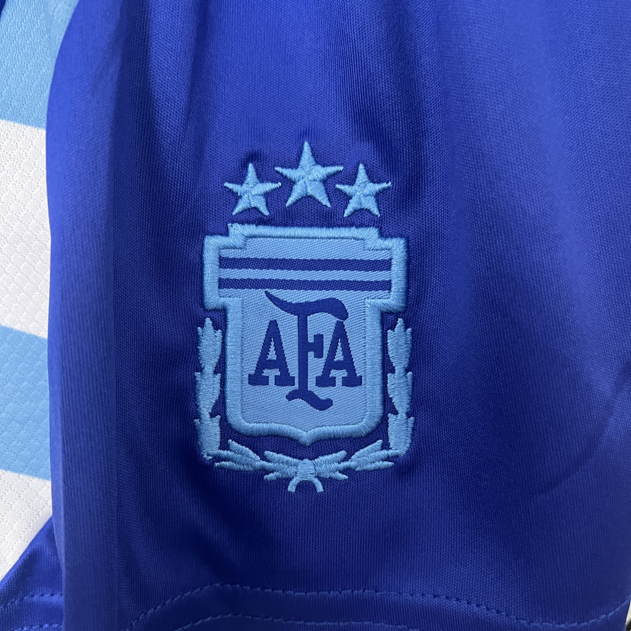 2024 Argentina Copa America Away Soccer Kids Kit Jersey+Shorts - view 7