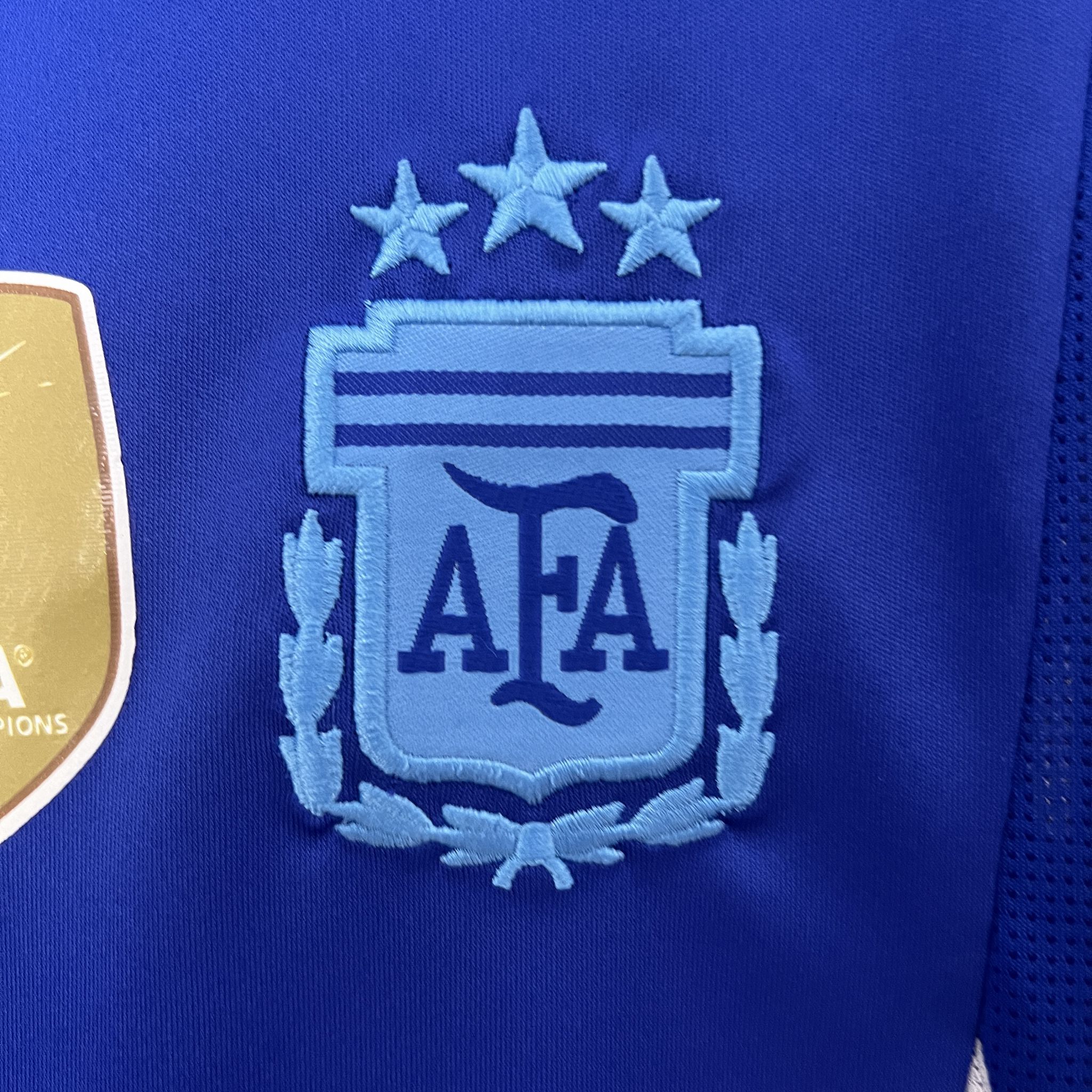 2024 Argentina Copa America Away Soccer Kids Kit Jersey+Shorts - view 8