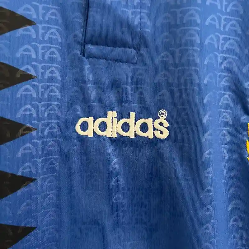 1994 Argentina World Cup Soccer Away Retro Kids Kit Jersey+Shorts - view 4