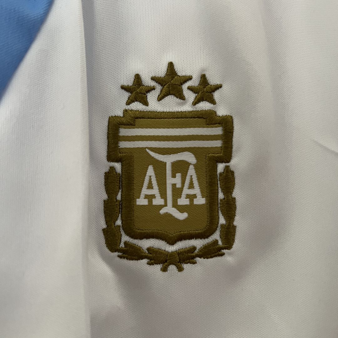 2023/24 Argentina Copa America Home Soccer Kids Kit Jersey+Shorts - view 9