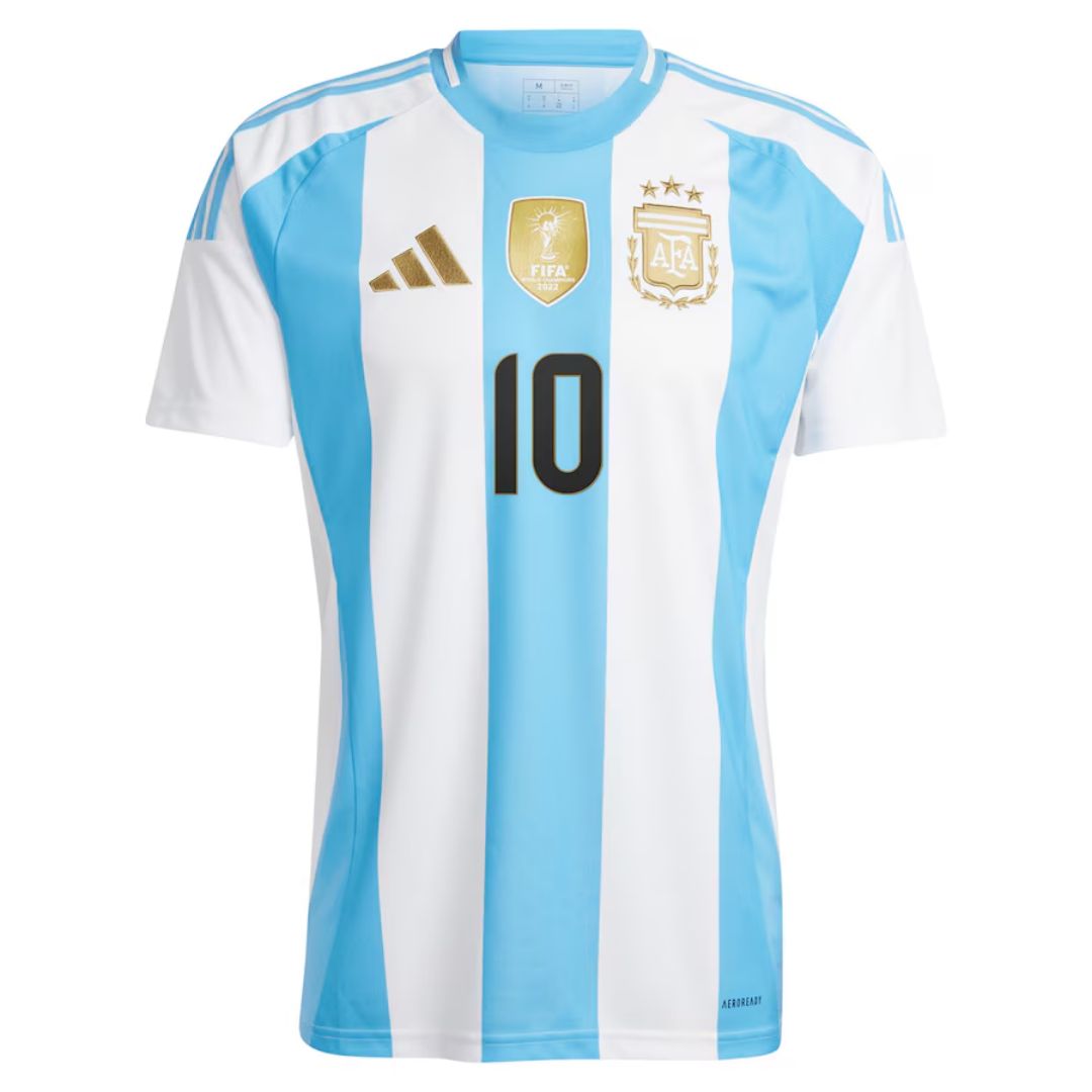 2023/24 Argentina Messi#10 Copa America Home Soccer Jersey - view 3