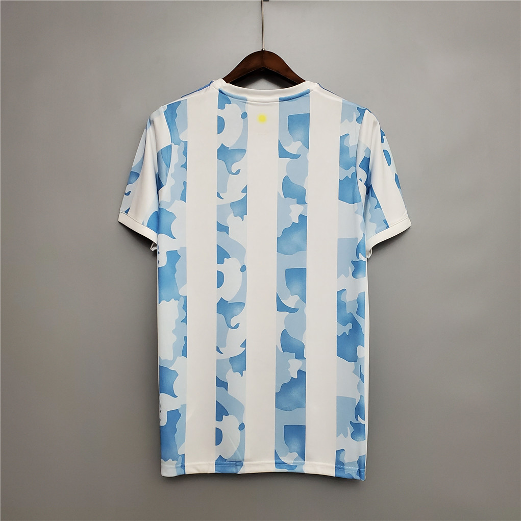 2020 Argentina Home Soccer Jersey Messi#10 With the Patches Fan Version - view 10