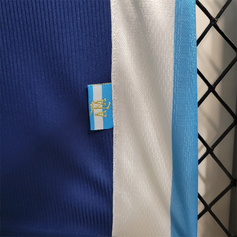 1998 Argentina World Cup Soccer Away Retro Jersey - view 7