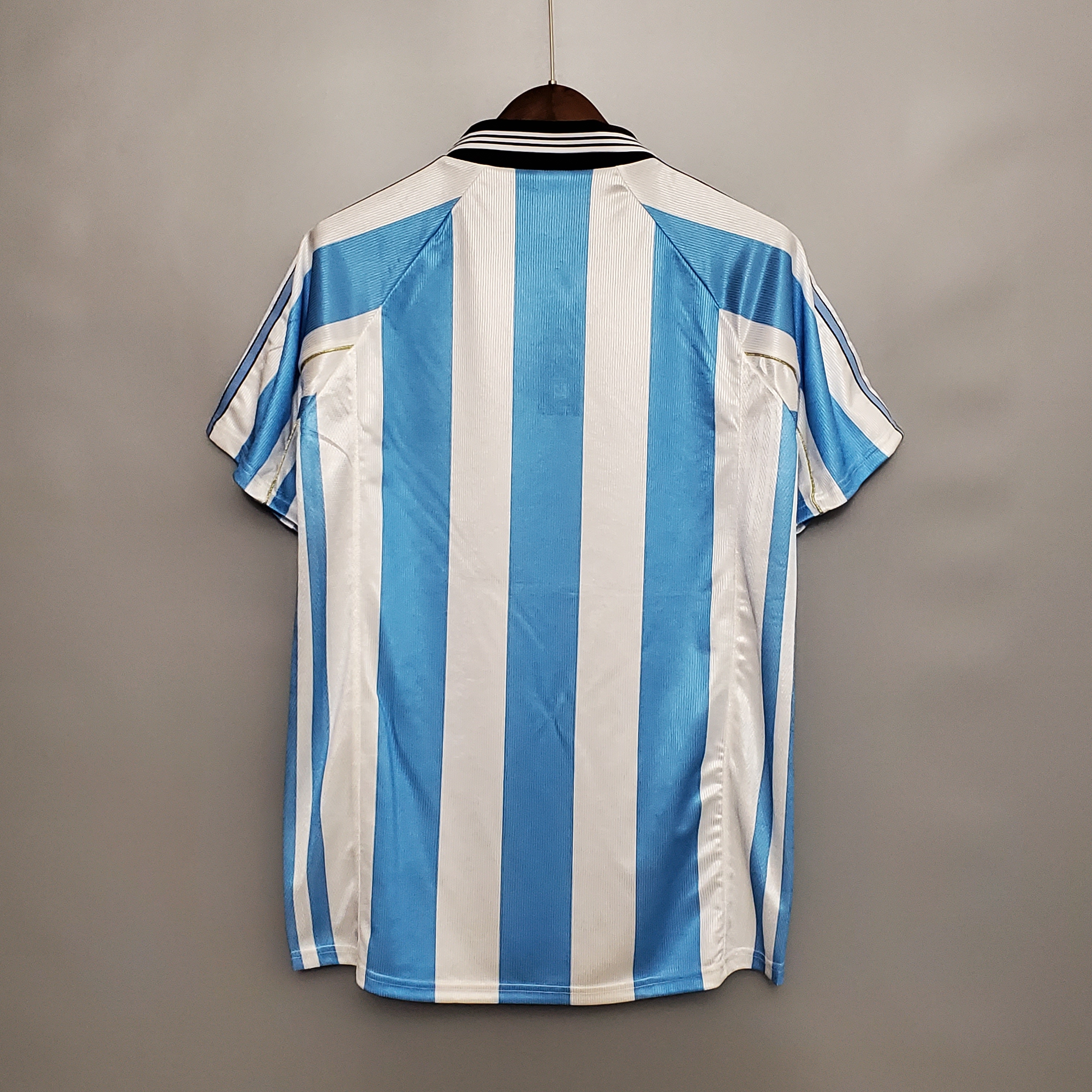 1998 Argentina World Cup Soccer Home Retro Jersey - view 3