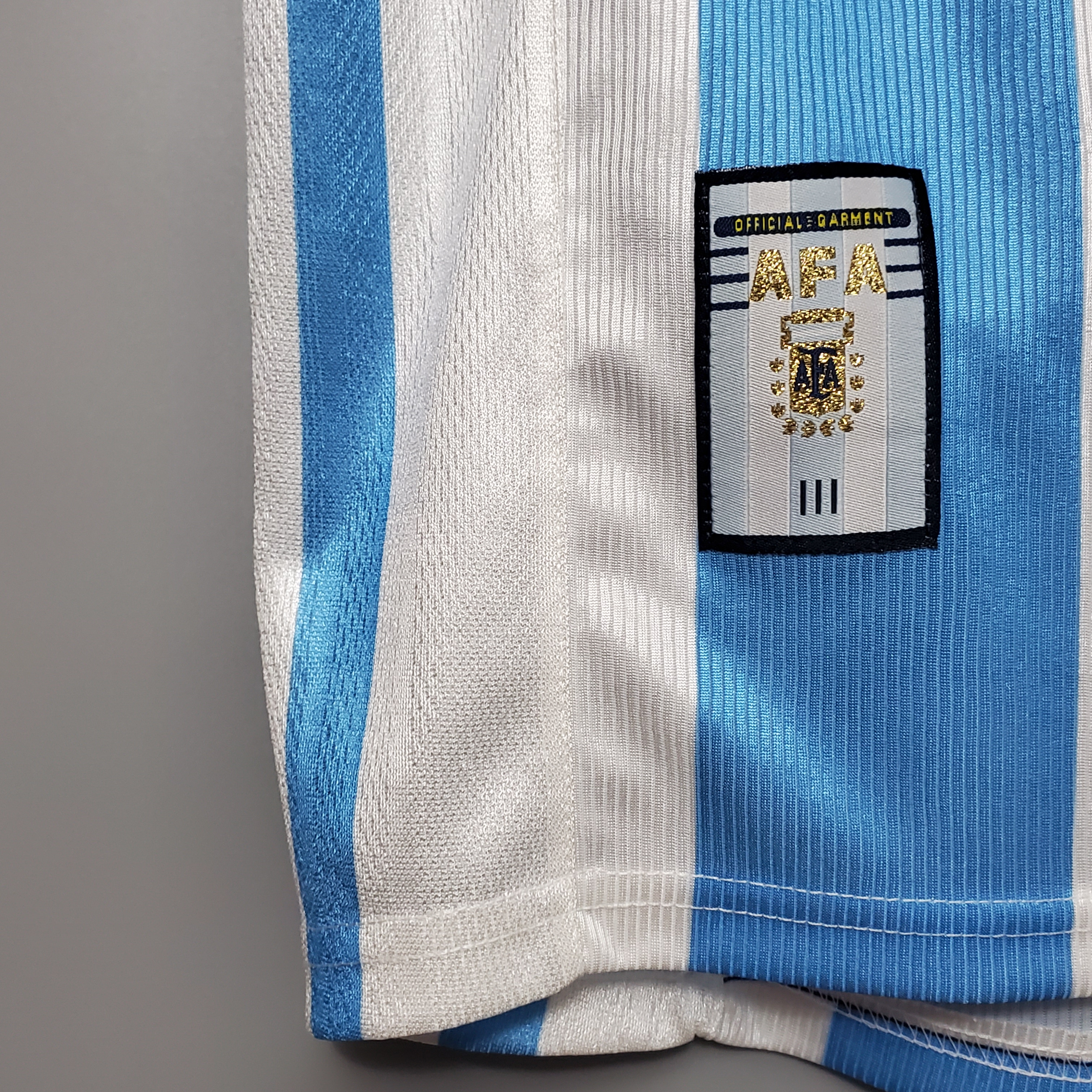 1998 Argentina World Cup Soccer Home Retro Jersey - view 10