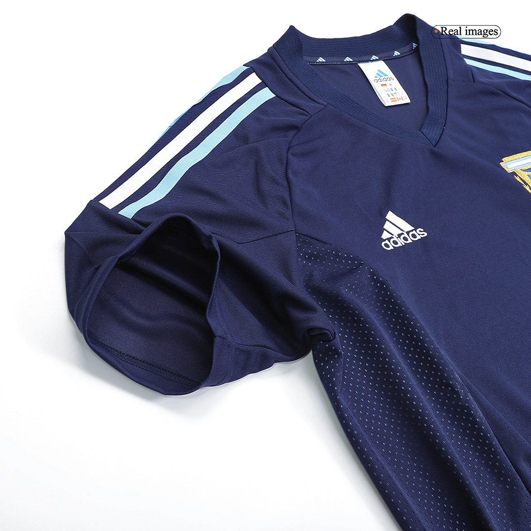 2002 Argentina World Cup Soccer Away Retro Jersey - view 7