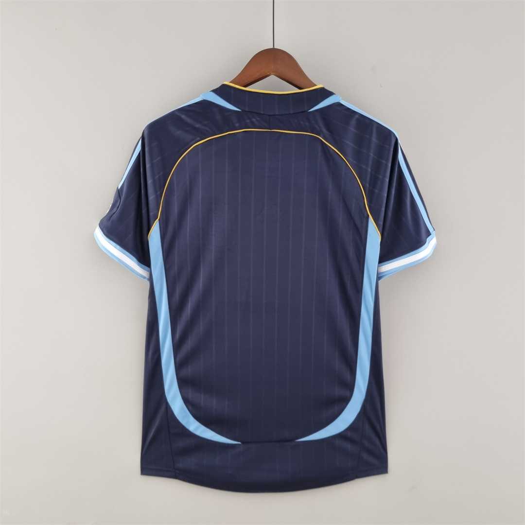 2006 Argentina World Cup Soccer Away Retro Jersey - view 3