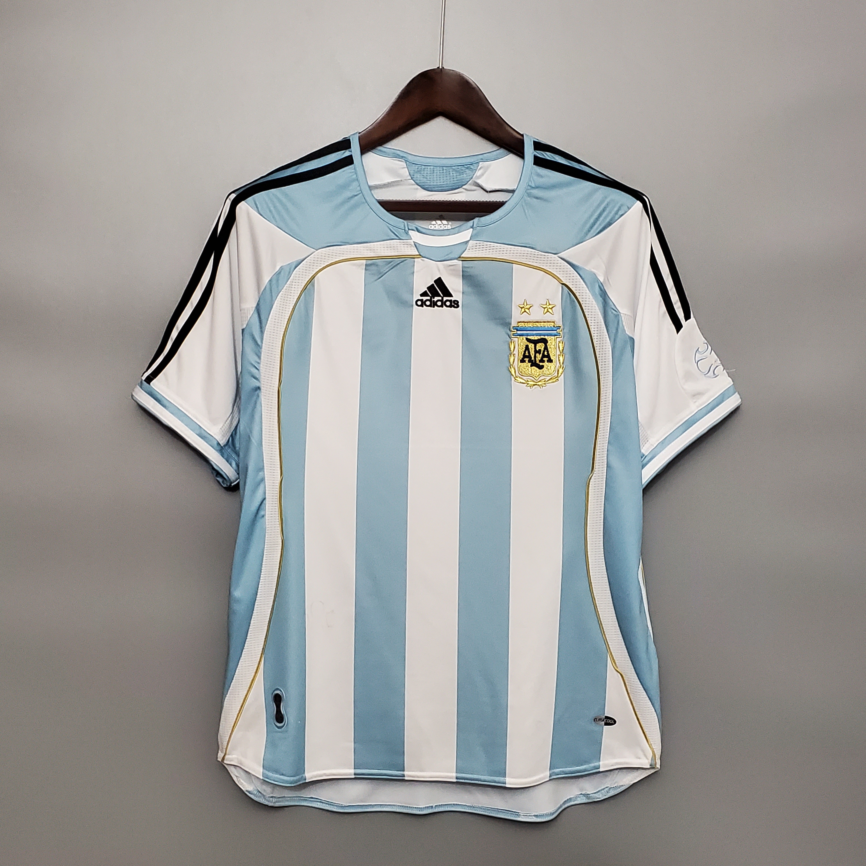 2006 Argentina World Cup Soccer Home Retro Jersey