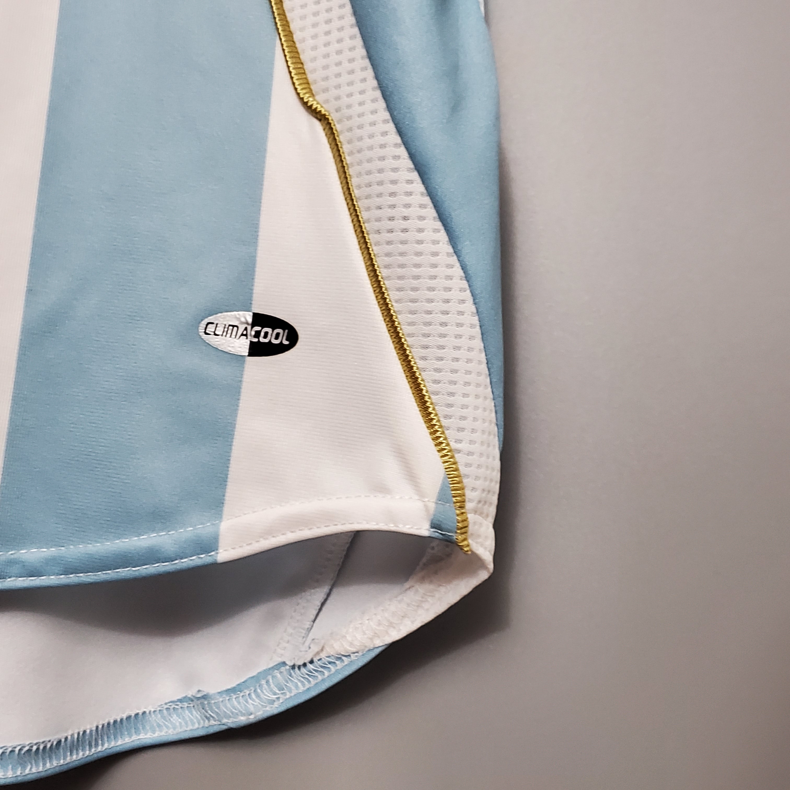 2006 Argentina World Cup Soccer Home Retro Jersey - view 6