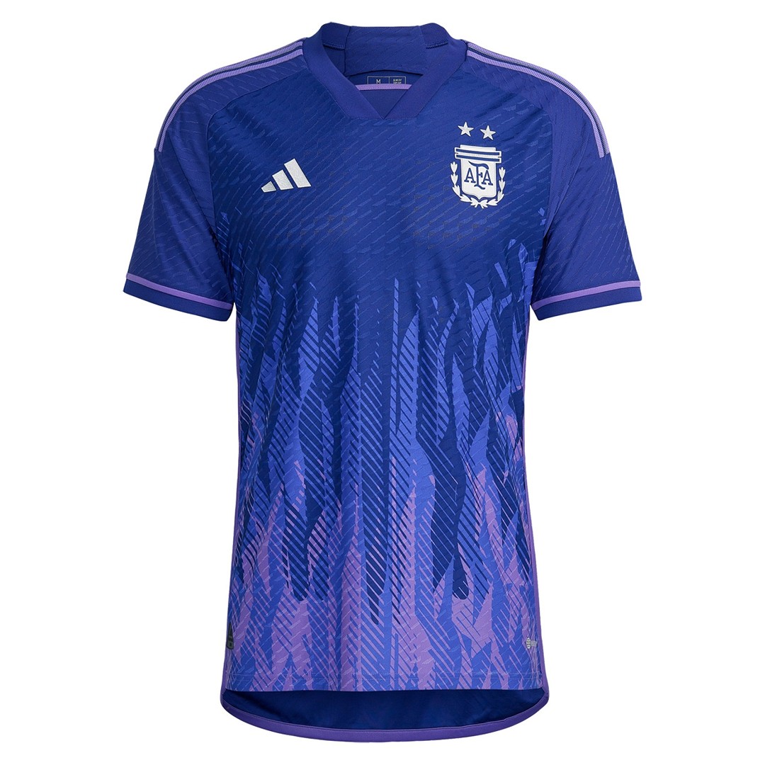 2022 Argentina World Cup Soccer Away Jersey Player Version
