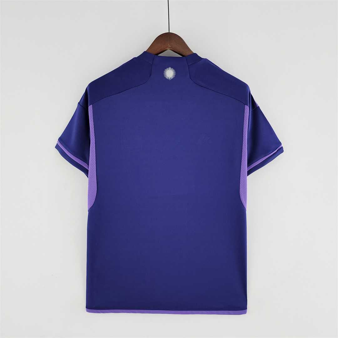 2022 Argentina World Cup Soccer Away Jersey Fan Version - view 3