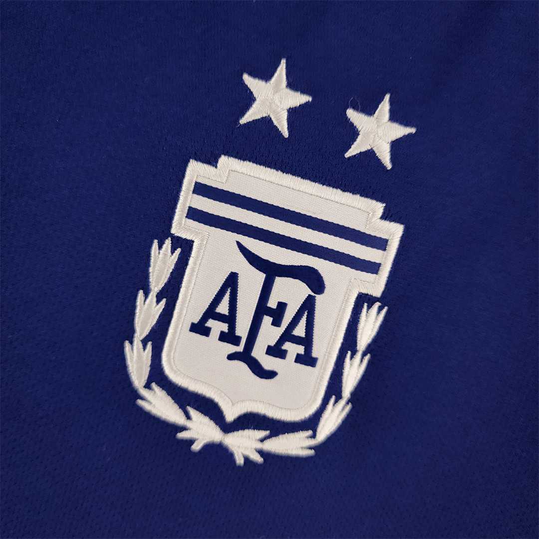 2022 Argentina World Cup Soccer Away Jersey Fan Version - view 4