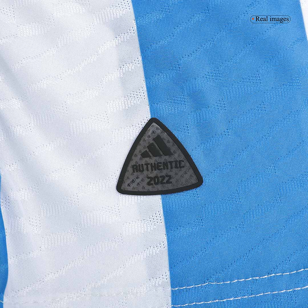2022 Argentina World Cup Champion Edition 3 stars Home Jersey Player Version - view 9