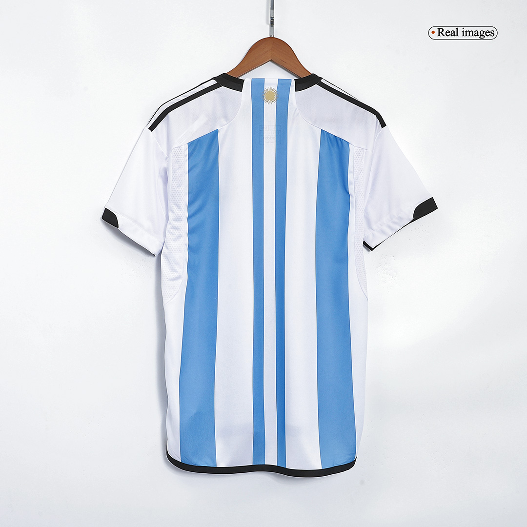 2022 Argentina World Cup Champion Edition 3 stars Home Jersey - view 3