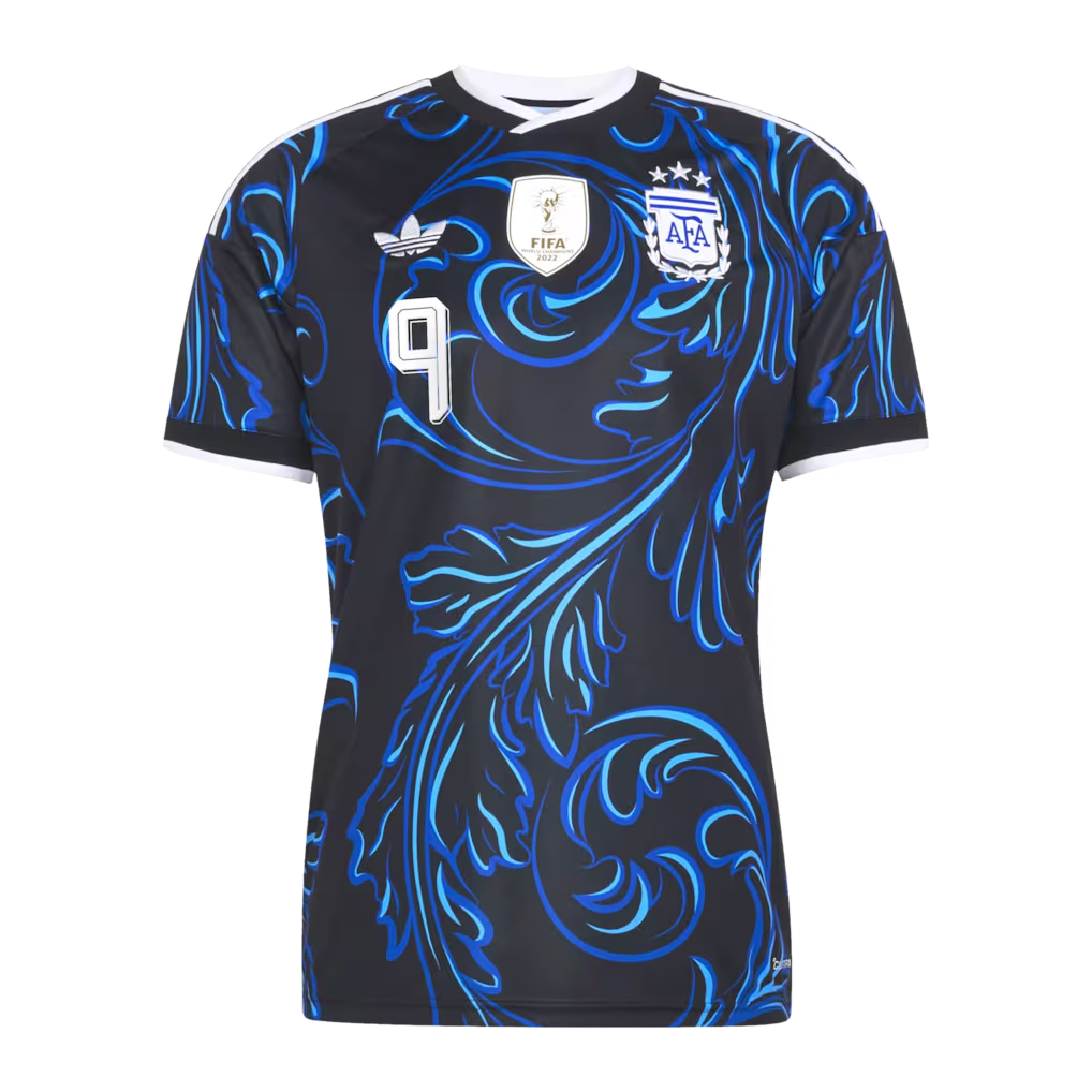 Argentina adidas Away Shirt 2026 with J. Alvarez  9 printing - view 4