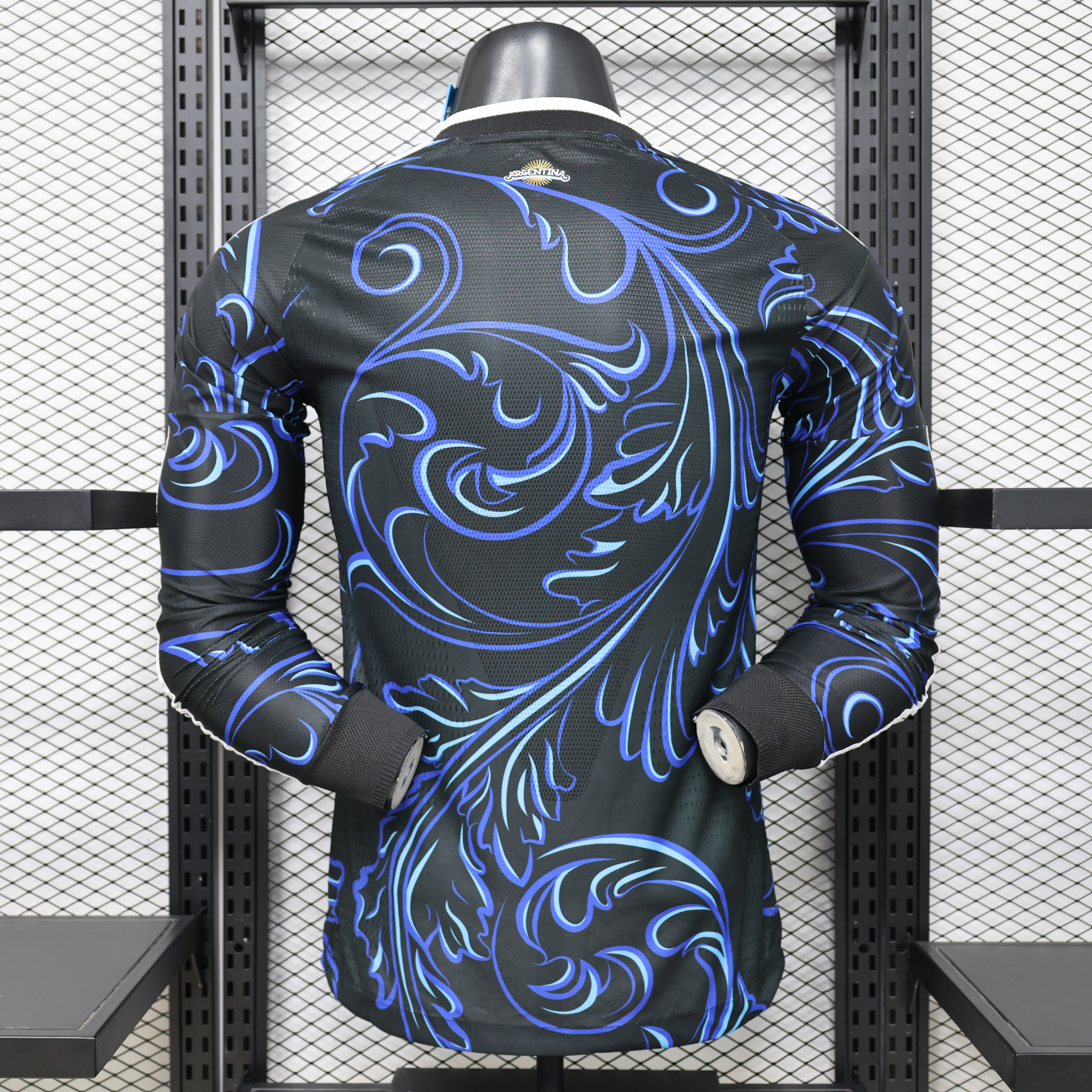 2026 Argentina Away World Cup Player Version Soccer Jersey Long Sleeve - view 3