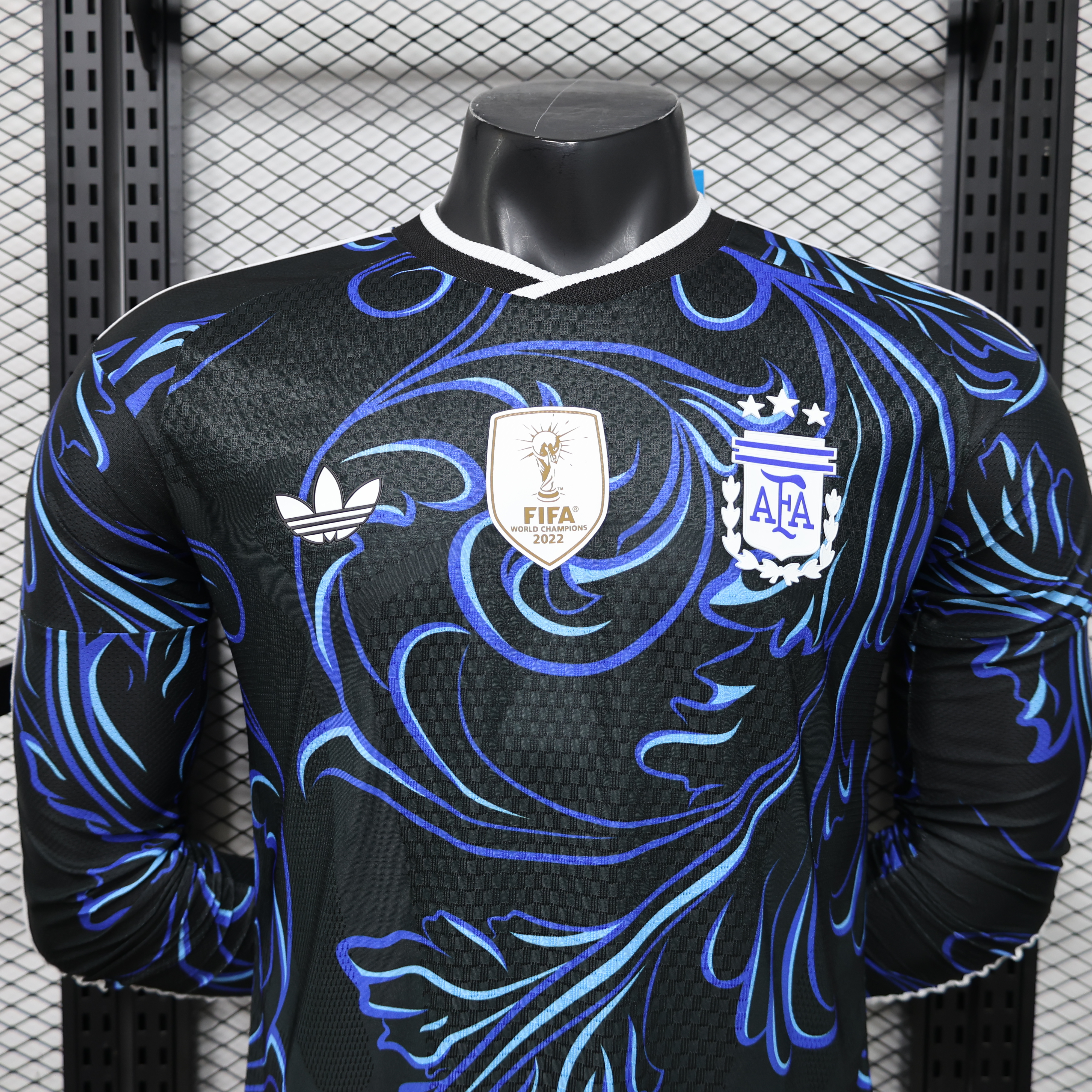 2026 Argentina Away World Cup Player Version Soccer Jersey Long Sleeve - view 12
