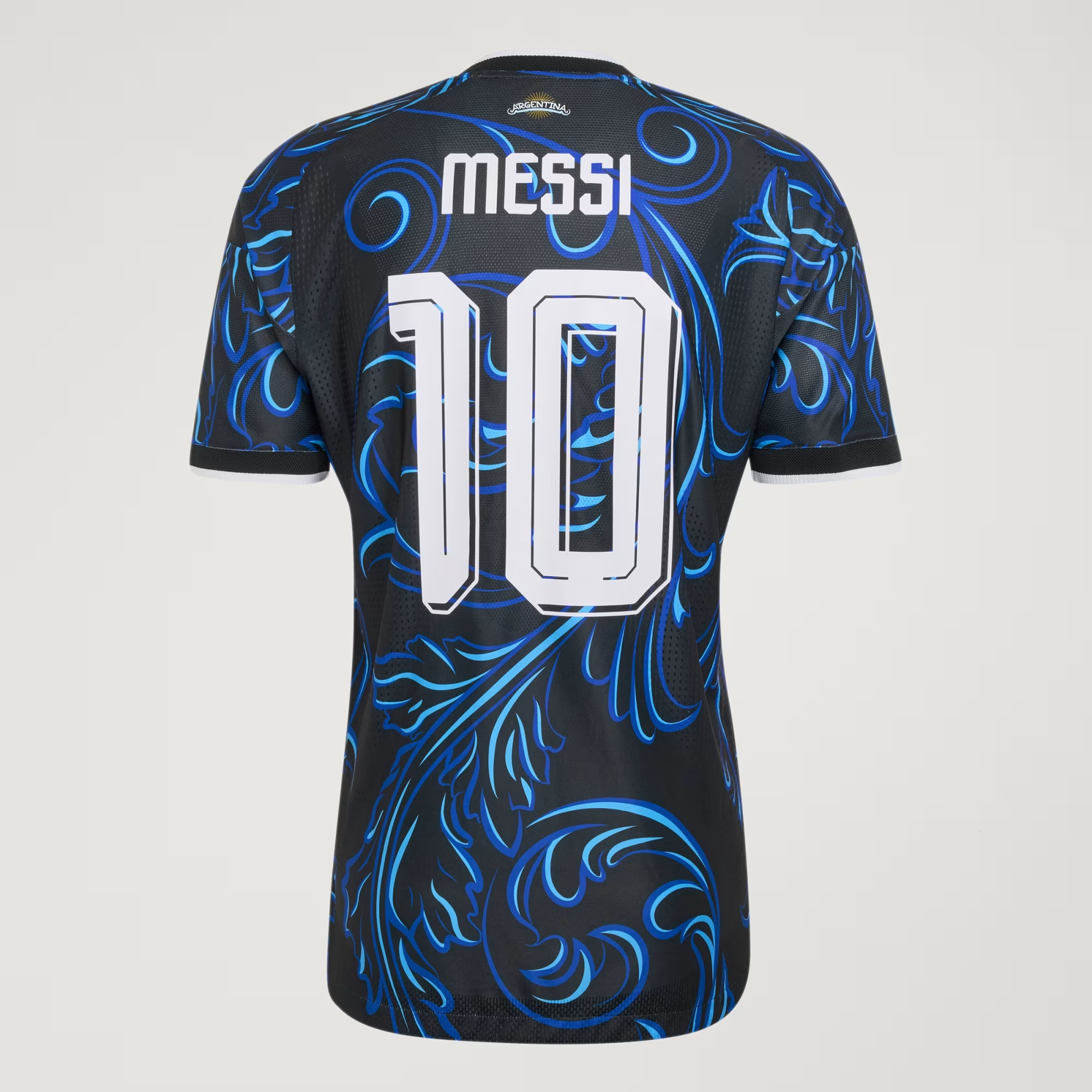 Argentina 26 Away Authentic Messi Jersey