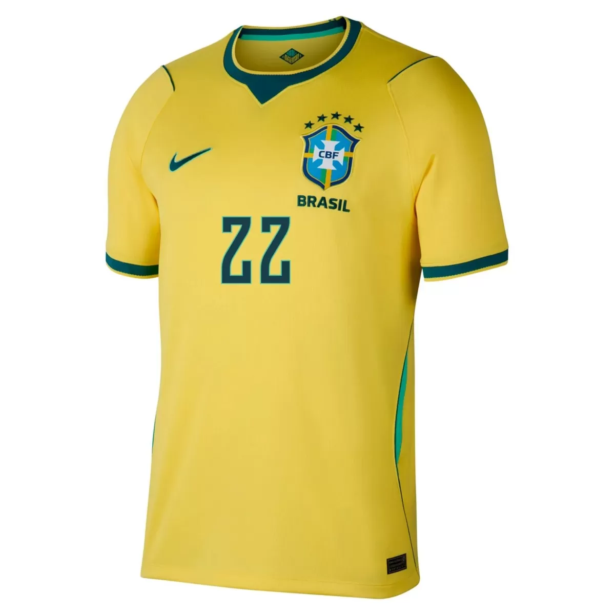 JOÃO PEDRO #22 Brazil Home Jersey World Cup 2026 - view 3