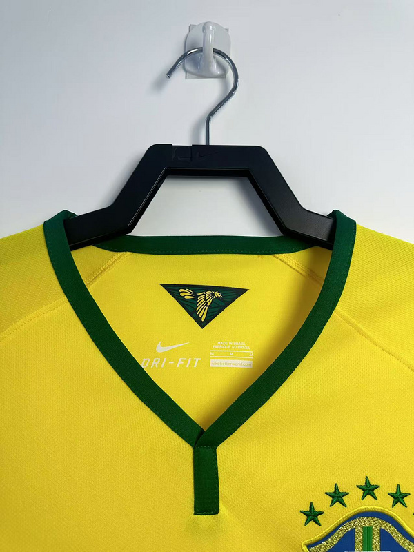 2014 Brazil World Cup Home Retro Soccer Jersey - view 3